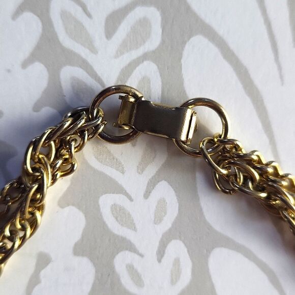 Vintage 70s Beaded Fringe Necklace - Picture 5 of 6